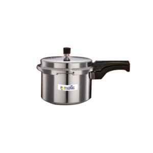 Patsung 5 Litre Wrought Aluminium Induction Bottom Pressure Cooker (Pack of 5)