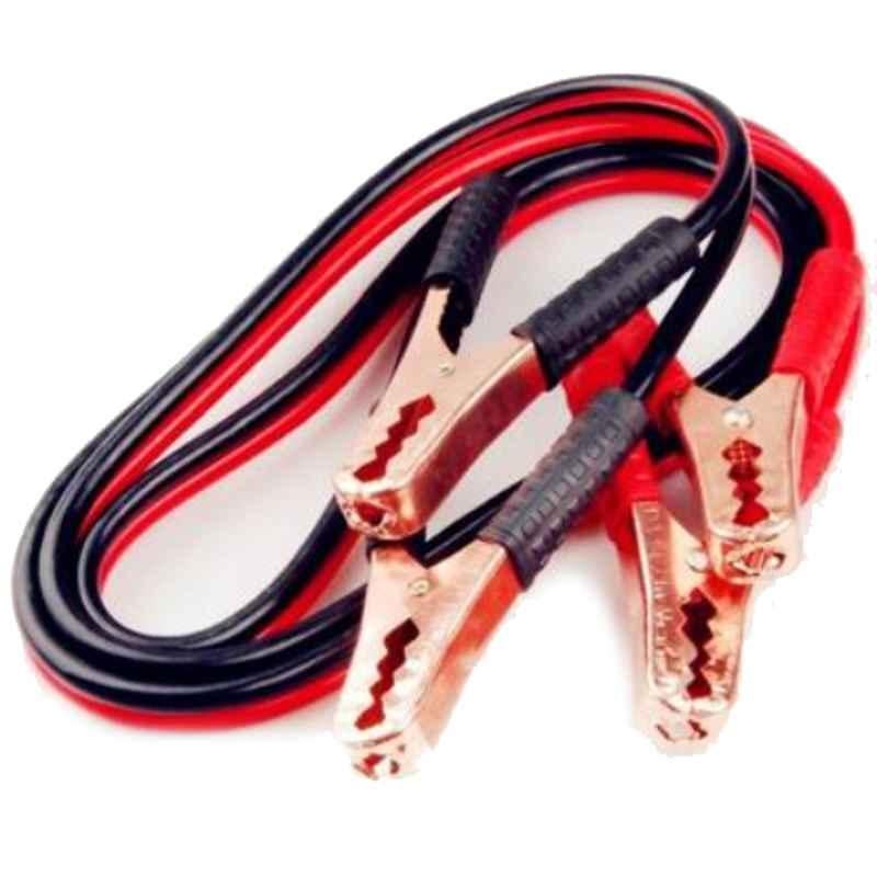 Olmeo 500A 7.5ft Copper Black & Red Heavy Duty Battery Jumper Cable�(Pack of 2)