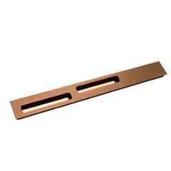 RAB 18 inch Aluminium Rose Gold Matt Finish Council Wardrobe Handle, 001