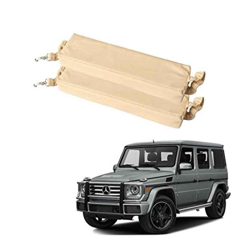 Kozdiko 2 Pcs Beige Seat Gap Filler Set for Mercedes Benz G-Class