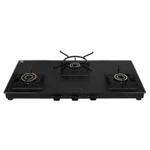 Faber Blossom 3 Burners Manual Toughened Glass Top Cooktop, 106.0738.935