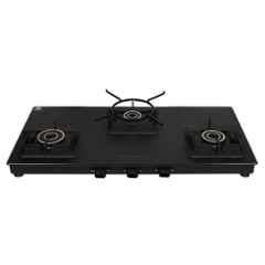 Faber Blossom 3 Burners Manual Toughened Glass Top Cooktop, 106.0738.935
