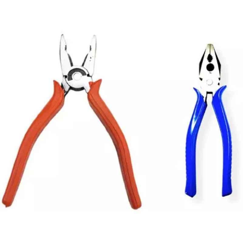 Sky Blue 2 Pcs 7.8 inch Groove Plier Combo, SBE_PLIER COMBO_549