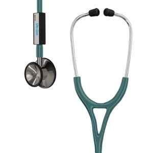 Lifeline Excel-II Stainless Steel Green Chest Piece Stethoscope with 2 Way Tube, STH004-GN