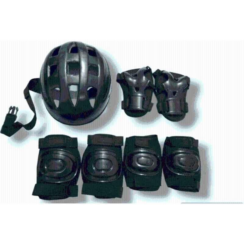RB International Black Latest Design New Multipurpose Cycling Skating Kit-390 Cycling Kit