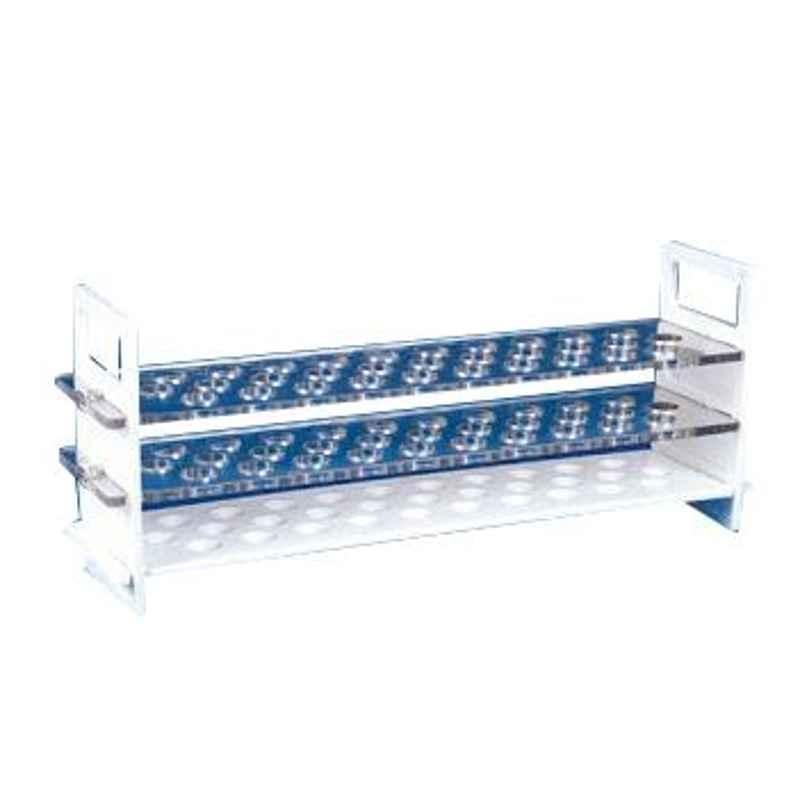 Polylab 31 Places PC 3-Tier Test Tube Stand for 16mm Tube, 77802 (Pack of 2)