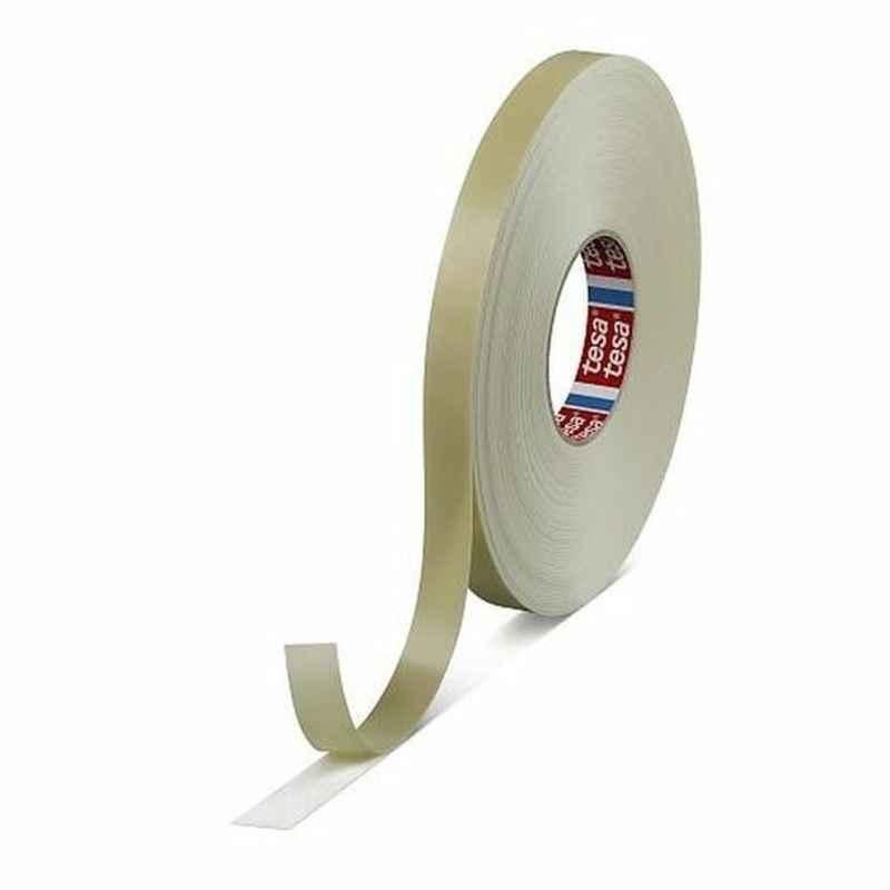 Tesa Double Sided Adhesive Tape, 64958, 25 mmx25 m, Pure White