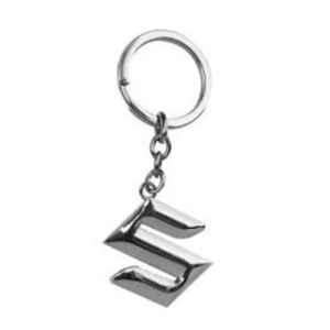 H & S Designer Studio Silver Suzuki Plated Keyrings & Keychains