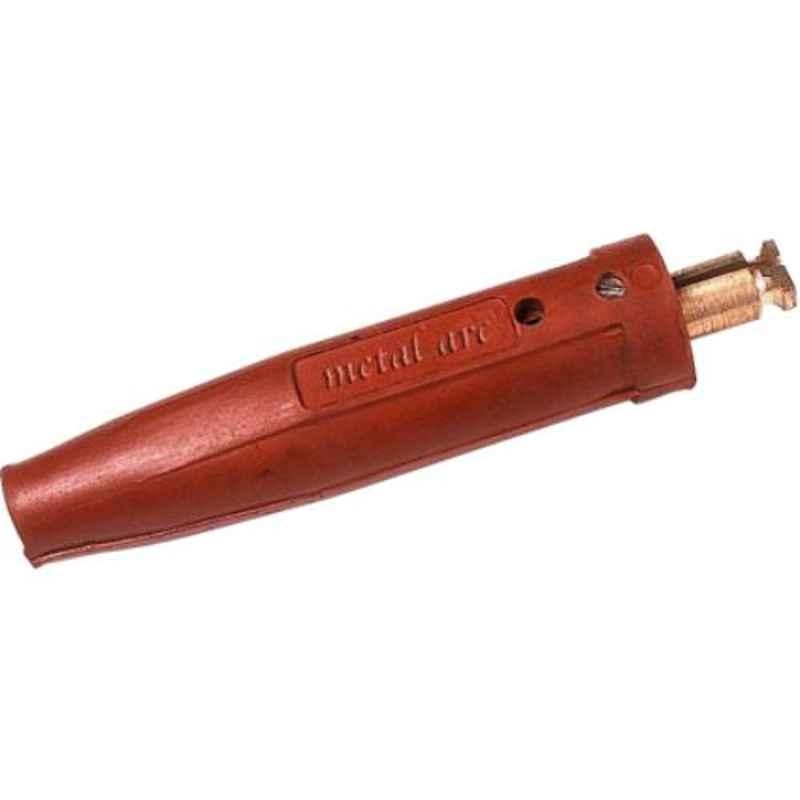 Metal Arc CCI601M 600A Brass Hex Male Welding Cable Connector, 1100000001 (Pack of 2)