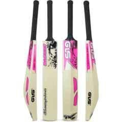 GLS Sasuke 800-850g PVC Ivory & Magenta Heavy Cricket Bat for 15+ Yrs