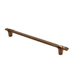 RAB Twist 224mm Zinc PVD Rose Gold Finish Drawer Pull Handle
