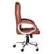 High Living Aries Leatherette High Back Brown Office Chair