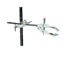 Labpro 305 Four Finger Clamp with 7inch Mild Steel Rod