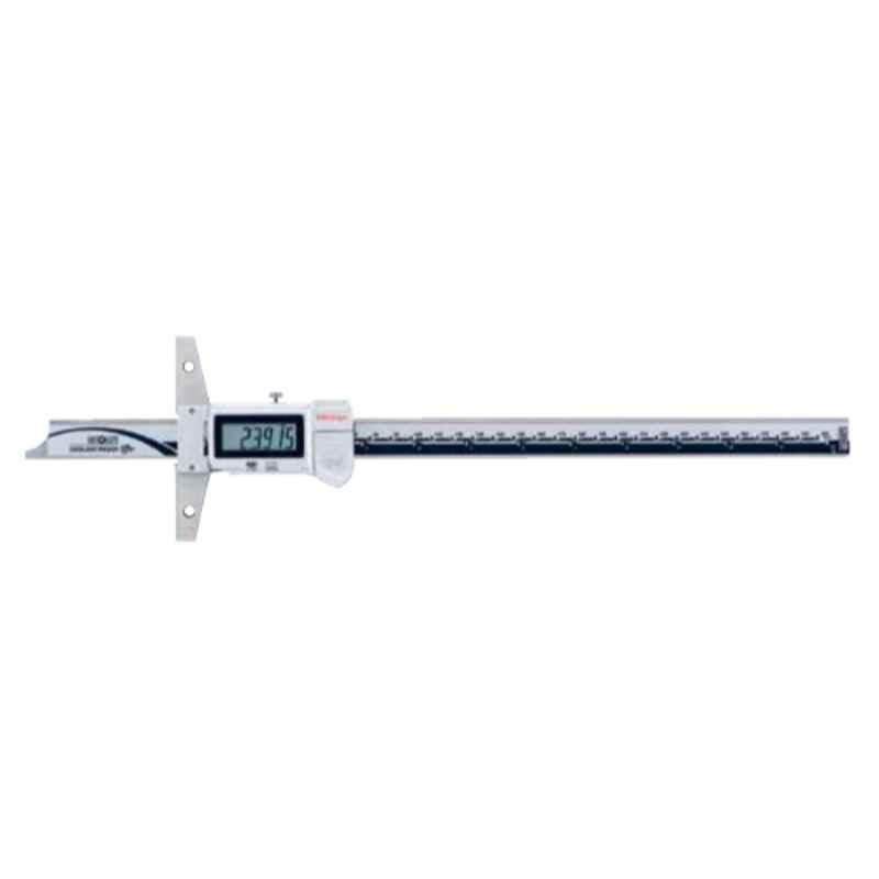Mitutoyo 0-450mm Inch/Metric Dual Scale Absolute Digimatic Depth Gage, 571-214-10