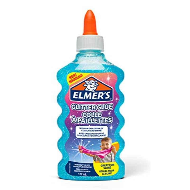 Elmers 177ml Blue PVA Glitter Glue, 2077252