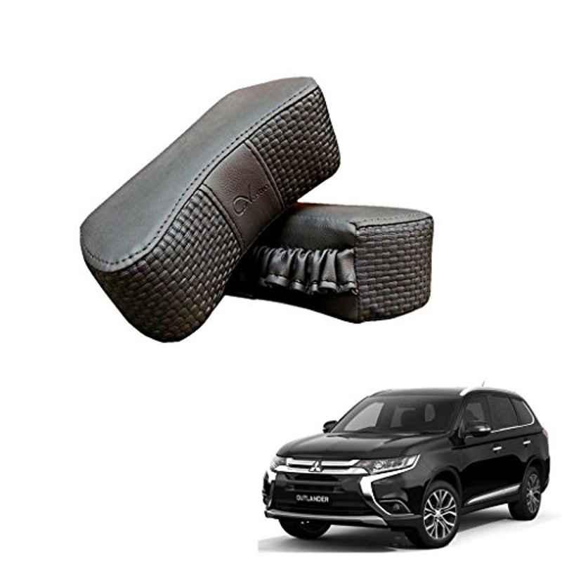 Kozdiko 2 Pcs Memory Foam Grey Luxurious Neck Rest Cushion Pillow Set for Mitsubishi Outlander