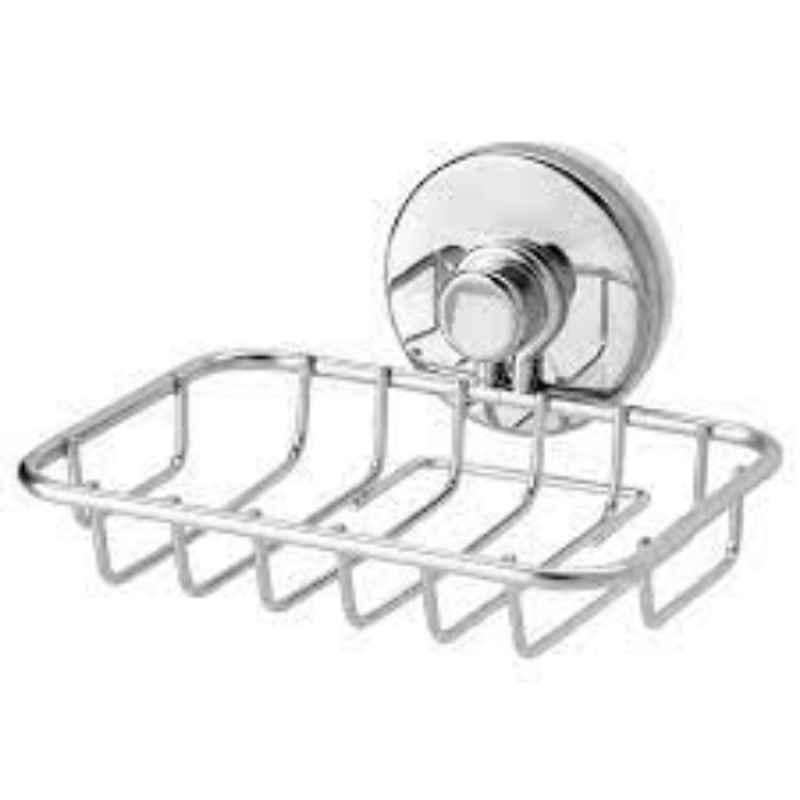 Milano Dora Stainless Steel Satin Finish Soap Dish, 140400500396