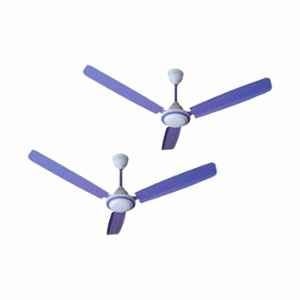 Activa Super 50W 390rpm 3 Blade Purple Ceiling Fan with 2 Years Warranty Sweep: 1200 mm (Pack of 2)