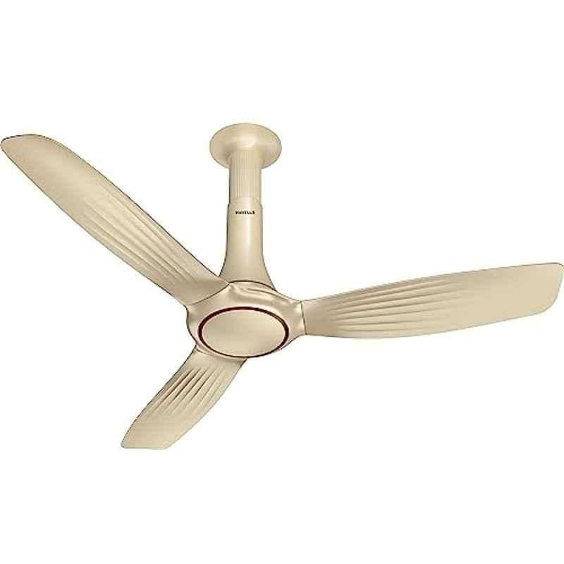 Havells Inox 38W 280rpm Gold Mist Cola 5 Star BLDC Ceiling Fan, Sweep: 1200 mm