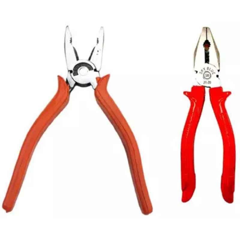 Sky Blue 2 Pcs 7.8 inch Groove Plier Combo, SBE_PLIER COMBO_531