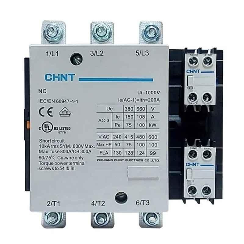 Chint NCZ2-350P/E/AL39H 350A 1P 1NO EV Contactor, 410708