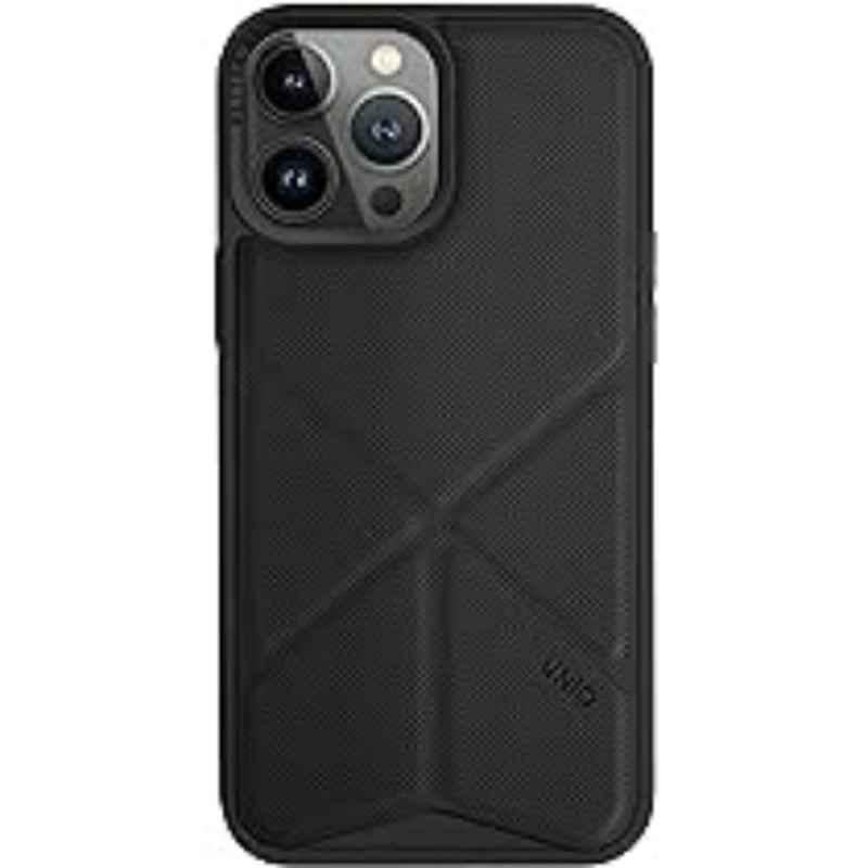Uniq Hybrid Transforma Ebony Black MagClick Charging Case for iPhone 14 Pro