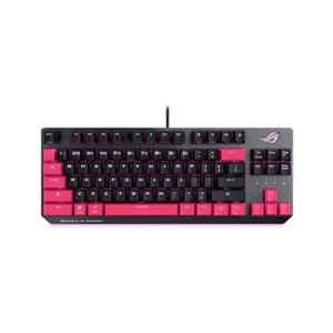 Asus STRIX-SCOPE-TKL-RD Black & Pink Electro Punk Mechanical Wired Gaming Keyboard