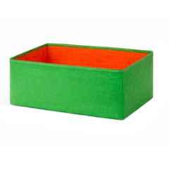 India Green Innovative 18x12x9 inch 220GSM HDPE Green Rectangular UV Treated Grow Bag for Terrace Gardening (Pack of 2)