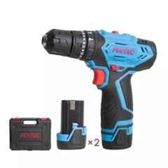 FIXTEC 12V Cordless Impact Drill with Power Display, LED Light & 2x1500mAh Li-ion Battery, FCD12L04T