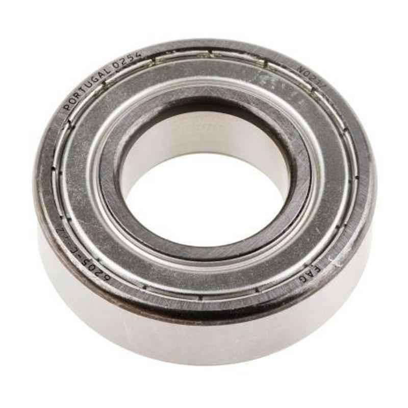 FAG 6205-C-2Z Deep Groove Ball Bearing, 25x52x15 mm (Pack of 5)