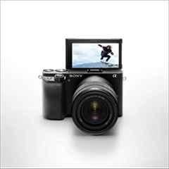 Sony Alpha ILCE-6400M 24.2MPBlack Mirrorless Digital SLR Camera with APS-C Sensor, Real-Time Eye & Auto Focus, ILCE-6400M/BIN5