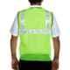 Laxmi Green Polyester Safety Jacket, AZSJGR20 (Pack of 20)