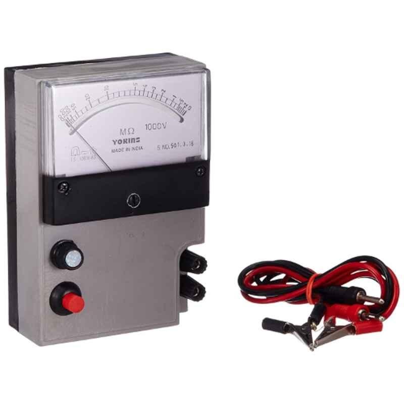 Yokins ABS Battery Operated 1000V Megger Insulation Tester, 200MOhms