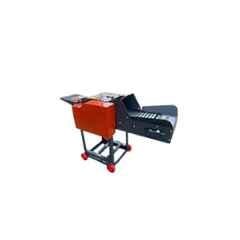 7HP 900-1000kg/hr Mild Steel Chaff Cutter Machine with Stainless Steel Conveyor Belt