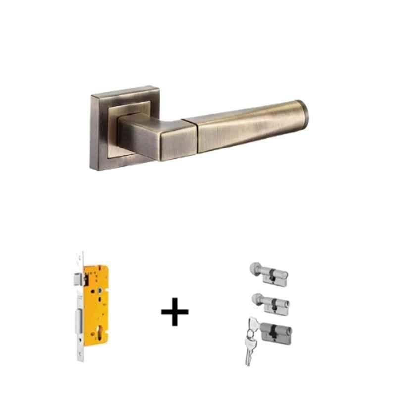 Dorset ML Series Cosmo ML CS OR 70mm Stainless Steel PT Finish Lock Set with Knob & Key