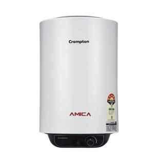 Crompton Amica 15 Litre White Storage Water Geyser, ASWH-2015