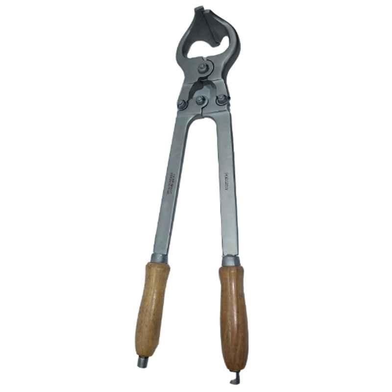 Forgesy 19 inch Stainless Steel Castrator with Wooden Handle, FGFG112