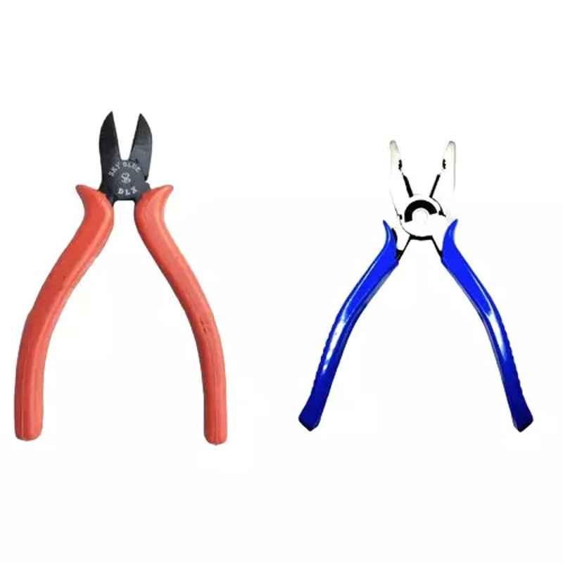 Sky Blue 2 Pcs Lineman Plier Combo, SBE_PLIER_COMBOS_COMBO_847