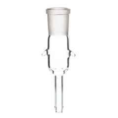 ABGIL B-29 Borosilicate 3.3 Glass Glossy Smooth Finish Receiver Straight Delivery Adapter, ABG280