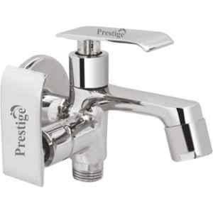 Prestige Qubix Brass Chrome Finish 2 Way Bib Cock