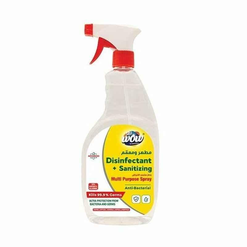 Wow Disinfectant + Sanitizing Multi Purpose Spray, 750ml