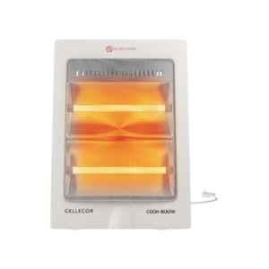 Cellecor COQH 800W Sleek Design Room Heater with 2 Quartz Tube & Noiseless Operation