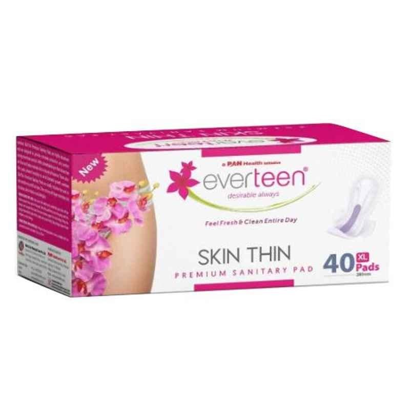 Everteen Skin Thin Premium 40 Pcs Extra Large Sanitary Pad