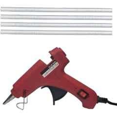 Gunstick 20W Maroon Glue Gun with 4 Pcs Transparent Glue Sticks