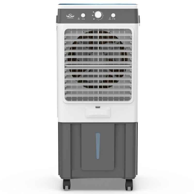 PG Icemax 180W 85 Litre ABS & Plastic Grey & White Desert Air Cooler with Honeycomb Pad Cooling & 1 Year Warranty, IceMax9585L