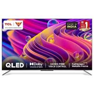 TCL 50C715 50 inch 4K Ultra HD Metallic Black Android Smart QLED TV