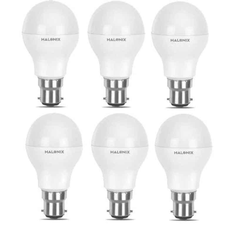Halonix Astron Plus 10W B22 Cool Day White LED Bulb, HLNX-AST-10WB22CW (Pack of 6)