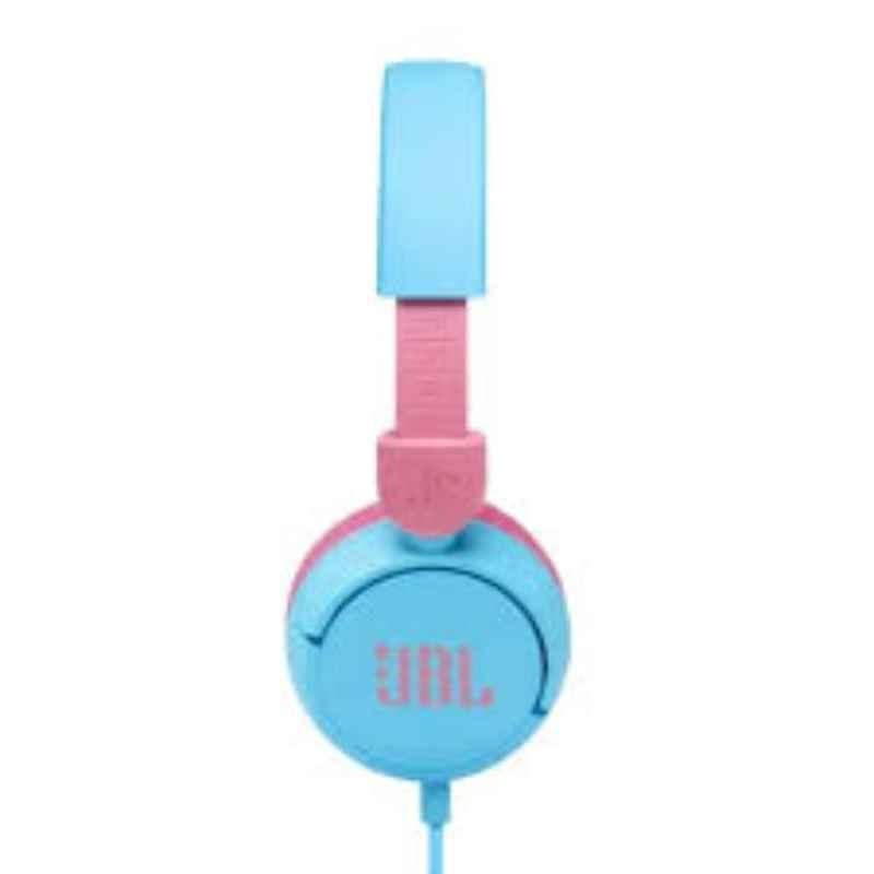 JBL 30hrs Blue Wireless On-Ear Bluetooth Kids Headphone, JBL-JUNIOR-310BT-BLUE