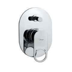 Jaquar Ornamix Prime Black Chrome	 Single Lever Exposed Part Hi-Flow Divertor Kit, ORP-BCH-10079PM