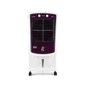 Maharaja Whiteline Air Pro-80 80 Litre Plastic White & Royal Purple Air Cooler, CO-197